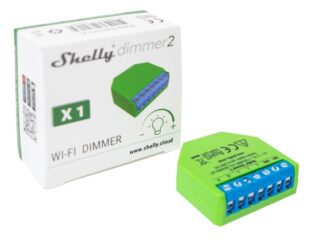 SHELLY DIMMER 2 RELE’ INTERRUTTORE Wi-Fi 110-240Vac